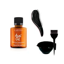 Óleo de Tratamento Açai Oil Cadiveu 10ml +Cumbuca/Escova Óleo de Tratamento Açai Oil Cadiveu 10ml +Cumbuca/Escova