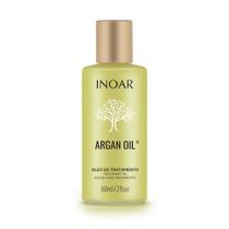 Óleo de Tratamento Capilar Argan Oil Inoar 60ml Hidratação Poderosa Cabelo Ultra Sedoso Brilho Ouro Marroquino