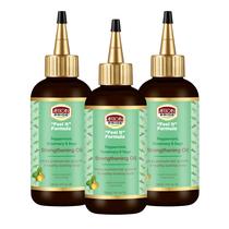 Óleo de tratamento nutritivo African Pride Feel It, pacote com 3 unidades de 120 ml Óleo de tratamento nutritivo African Pride Feel It, pacote com 3 unidades de 120 ml