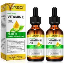 Óleo de vitamina E Laraspi 75.000 UI 60ml Hidratante para a pele Óleo de vitamina E Laraspi 75.000 UI 60ml Hidratante para a pele