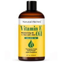 Óleo de vitamina E Natural Riches 30 ml 100% puro prensado a frio
