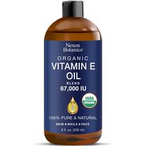 Óleo de vitamina E Nexon Botanics 250mL 67000 UI para pele e cicatrizes