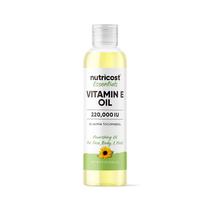 Óleo de vitamina E Nutricost Essentials 230 ml 230.000 UI para pele Óleo de vitamina E Nutricost Essentials 230 ml 230.000 UI para pele