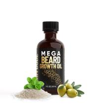 Óleo Derm Dude Mega Beard Growth - Crescimento Natural da Barba com Óleos de Jojoba, Hortelã e Rícino