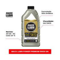 Oleo do motor 5w30 - power premium 5w30 sn (sintetico) 1lt maxx lubri Oleo do motor 5w30 - power premium 5w30 sn (sintetico) 1lt maxx lubri