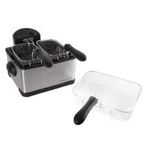 Óleo elétrico Deep Fryer Classic Cuisine 4L com 3 cestos