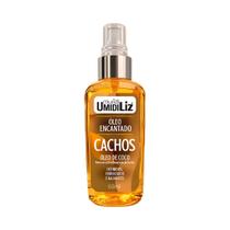 Óleo encantado cachos óleo de coco 60ml umidiliz muriel