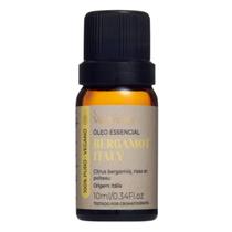 Óleo Essencial 100% Puro e Natural - Bergamot Italy Via Aroma - 10ml - Aromaterapia