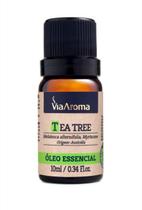Oleo essencial 10ml tea tree - melaleuca via aroma