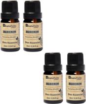 OLEO ESSENCIAL ALECRIM PURO 10ml NATUFLORES KIT 4 UND
