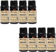 OLEO ESSENCIAL ALECRIM PURO 10ml NATUFLORES KIT 8 UND