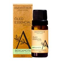 Óleo Essencial Bergamota 100% Puro Amantikir 10ml