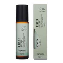 Óleo Essencial Blend Roll-On Via Aroma 10ml Foco Mulher