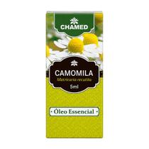 Óleo Essencial Camomila Alemã 5ml Chamed 100% Puro - Chamel Óleo Essencial Camomila Alemã 5ml Chamed 100% Puro - Chamel