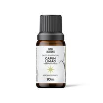 Oleo essencial capim limao 10ml don alcides