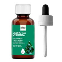 Óleo Essencial Cedro Da Virgínia 60ml - Puro E Natural - Essência do Brasil