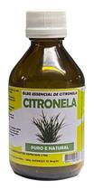Óleo Essencial Citronela 100% Puro Repelente Natural 100ml - SILICAMP