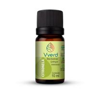 Óleo Essencial Citronela 10ml Vverd Repelente Natural e Aromatizante para Ambientes