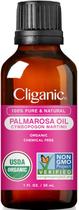 Óleo Essencial Cliganic Palmarosa 30mL 100% Puro Orgânico