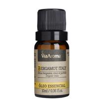 Oleo Essencial de Aromaterapia para Tratar Ansiedade e Insônia - Via Aroma Bergamot Italy 10ml