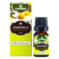 Óleo Essencial de Camomila Alemã ou Camomila Azul 5ml 100% Puro Chamed - Chamel Óleo Essencial de Camomila Alemã ou Camomila Azul 5ml 100% Puro Chamed - Chamel