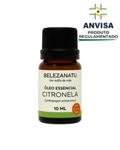 Óleo Essencial de Citronela 10ml 100 Puro BelezaNatu Óleo Essencial de Citronela 10ml 100 Puro BelezaNatu