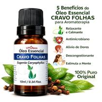 Óleo Essencial de Cravo Folhas 100% Puro