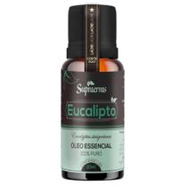 Óleo Essencial de Eucalipto 100% Puro 10ml Supraervas Óleo Essencial de Eucalipto 100% Puro 10ml Supraervas