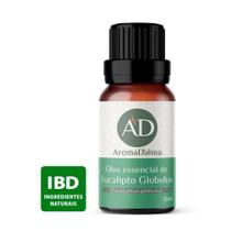 Óleo Essencial De Eucalipto Globulus 100% Puro - 10ml - Ideal Para Difusor, Aromaterapia e Cuidados Com o Corpo I Aroma Herbal e Fresco I Aroma D'alma Óleo Essencial De Eucalipto Globulus 100% Puro - 10ml - Ideal Para Difusor, Aromaterapia e Cuidados Com o Corpo I Aroma Herbal e Fresco I Aroma D'alma