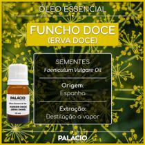 Óleo Essencial de Funcho Doce (Erva Doce) 10 ml 100% Puro
