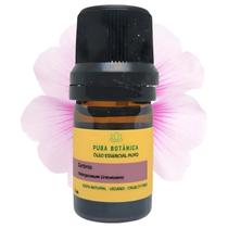 Óleo essencial de Gerânio Puro e Natural 5 mL Aromaterapia, massagens, uso tópico Pura Botânica Óleo essencial de Gerânio Puro e Natural 5 mL Aromaterapia, massagens, uso tópico Pura Botânica