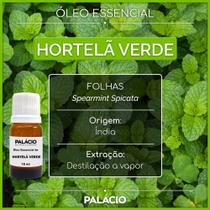 Óleo Essencial de Hortelã Verde 10 ml 100% Puro