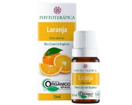 Óleo Essencial de Laranja Orgânico 100% Natural 10ml Presente Perfumado para o Banho Aromaterapia - Phytoterápica