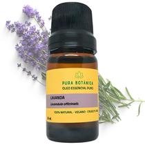 Óleo Essencial de Lavanda 10 mL Puro e Natural Aromaterapia, Massagens, Uso tópico Pura Botânica Óleo Essencial de Lavanda 10 mL Puro e Natural Aromaterapia, Massagens, Uso tópico Pura Botânica