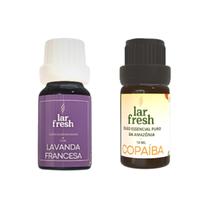 Óleo Essencial De Lavanda + Copaiba 100% Puro Lar Fresh Óleo Essencial De Lavanda + Copaiba 100% Puro Lar Fresh