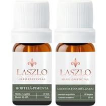 Óleo Essencial de Lavanda Fina e Hortelã Pimenta 10ml Laszlo