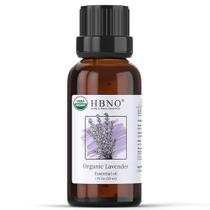 Óleo essencial de lavanda orgânica HBNO 30 ml, certificado pelo USDA