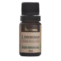 Óleo Essencial De Lemongrass (Capim-Limão) - 10ml - Via Aroma