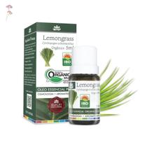 Óleo Essencial de Lemongrass Orgânico WNF - 5ml (Capim Limão) 100% Puro e Natural