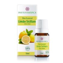 Óleo Essencial de Limão Siciliano 10ml Phytoterápica - SOLUA COMERCIAL EIRELI - EPP