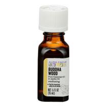 Óleo essencial de madeira de Buda 0,5 oz por Aura Cacia (pacote com 6)