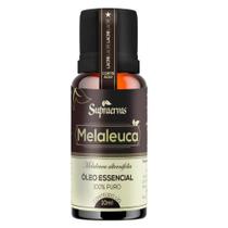 Óleo Essencial de Melaleuca 100% Puro 10ml Supraervas Óleo Essencial de Melaleuca 100% Puro 10ml Supraervas