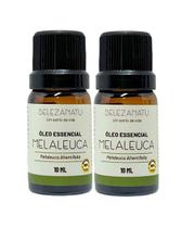 Óleo Essencial De Melaleuca Australiano 100% Puro 10ml (2un) Óleo Essencial De Melaleuca Australiano 100% Puro 10ml (2un)