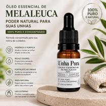 Óleo Essencial de Melaleuca Puro 10ml Para Unhas Cutículas Uso Diário Natural Óleo Essencial de Melaleuca Puro 10ml Para Unhas Cutículas Uso Diário Natural