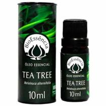 Óleo Essencial de Melaleuca Tea Tree-100% Puro Alívio da dor, Acnes e Espinhas 10ml (200gotas) - Bioessencia