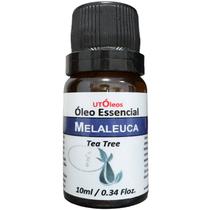 Óleo Essencial de Melaleuca (Tea Tree) - 100% Puro - Frasco vidro com gotejador - Utoleos