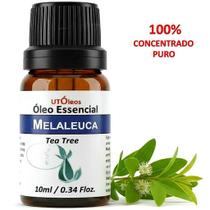 Óleo Essencial de Melaleuca (Tea Tree) - 100% Puro - Frasco vidro com gotejador Óleo Essencial de Melaleuca (Tea Tree) - 100% Puro - Frasco vidro com gotejador