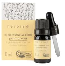 Óleo Essencial De Palmarosa Orgânico Herbia 10Ml