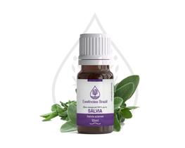Óleo Essencial de Sálvia 10ml - Indicado para a Reposição Hormonal Feminina e da Feminilidade