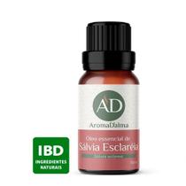Óleo Essencial De Sálvia Esclareia 100% Puro - 10ml - Ideal Para Difusor, Aromaterapia e Cuidados Com o Corpo I Aroma Herbáceo e Floral I Aroma D'alma Óleo Essencial De Sálvia Esclareia 100% Puro - 10ml - Ideal Para Difusor, Aromaterapia e Cuidados Com o Corpo I Aroma Herbáceo e Floral I Aroma D'alma
